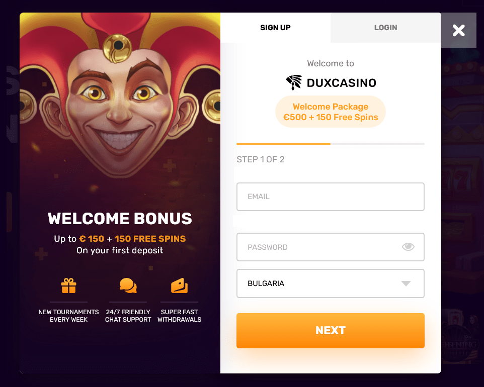 dux-casino-sign-up
