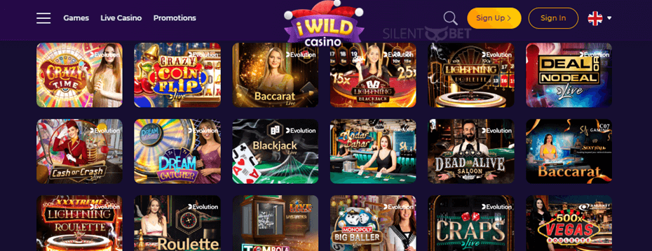 iWild Casino Games