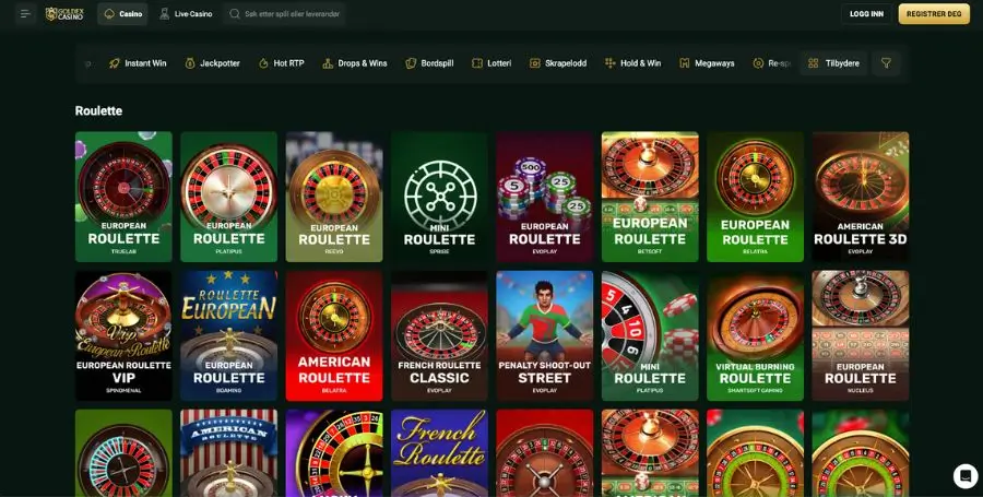 Goldex Casino Games