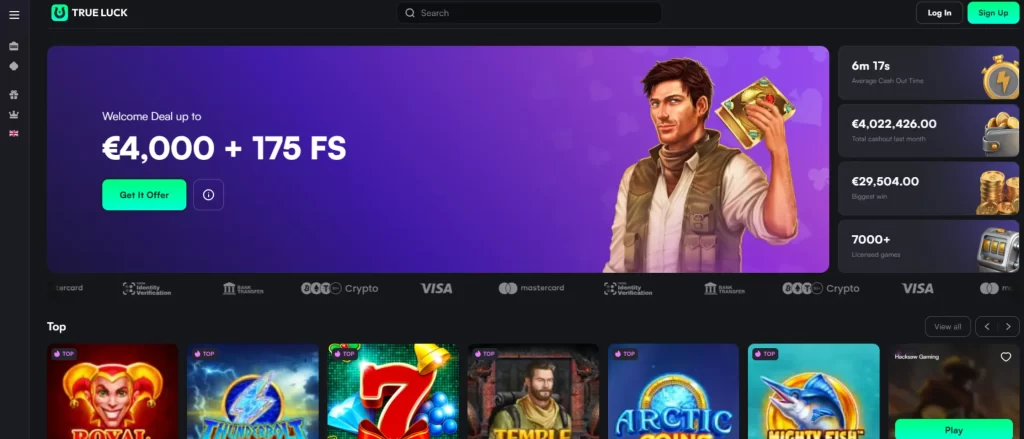 Trueluck Casino Bonus