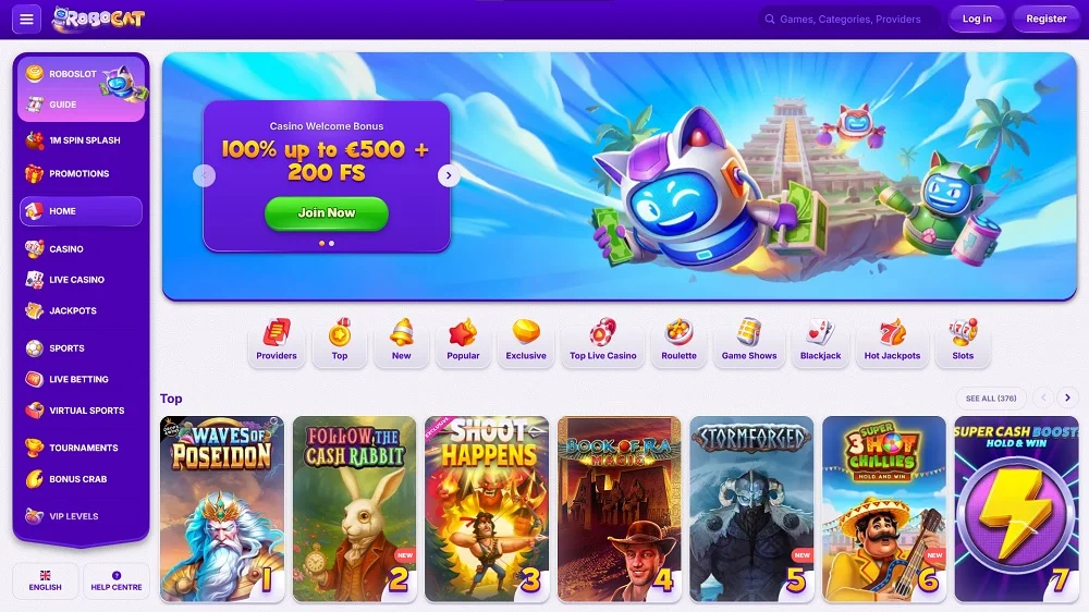 RoboCat Casino